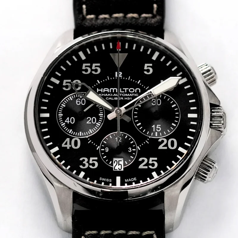 Khaki Pilot Auto Chrono