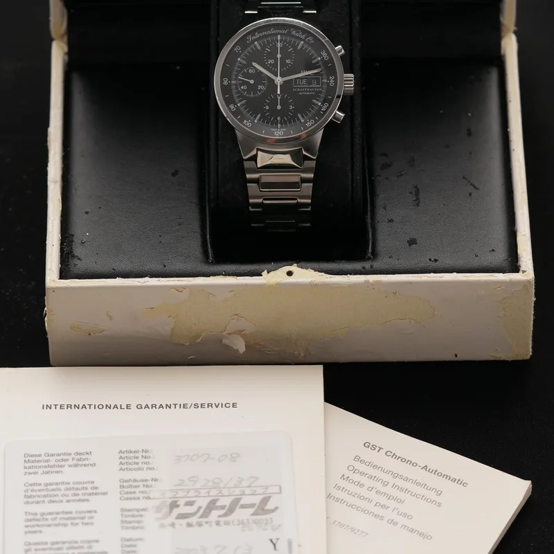 Thumb GST Chronograph Automatic Stainless Steel / Black / English