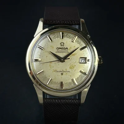 Omega constellation Jumbo gold top 14777