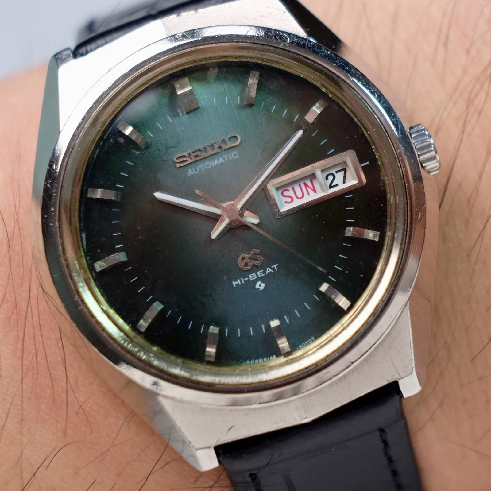 GRAND SEIKO 6146-8050 green gradation dial