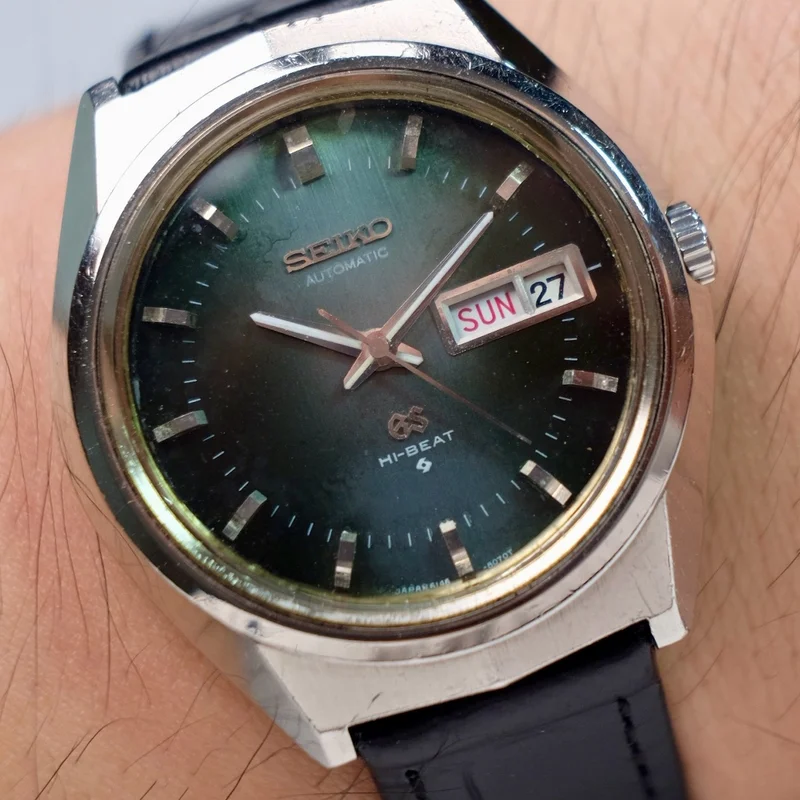 GRAND SEIKO 6146-8050 green gradation dial