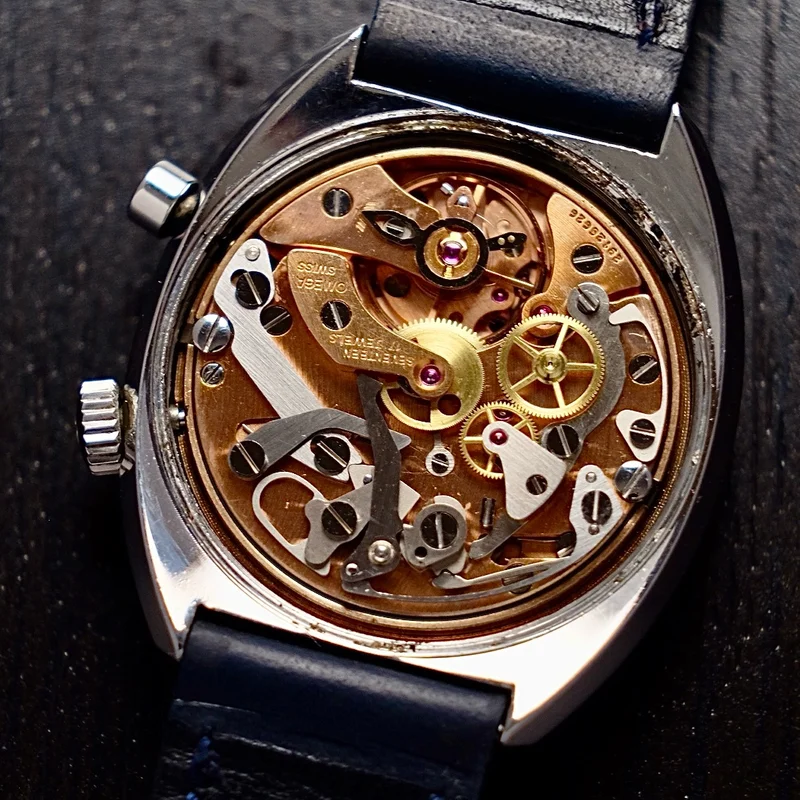 Thumb OMEGA Chronostop Geneve Blue Japanese Market JDM 146.009