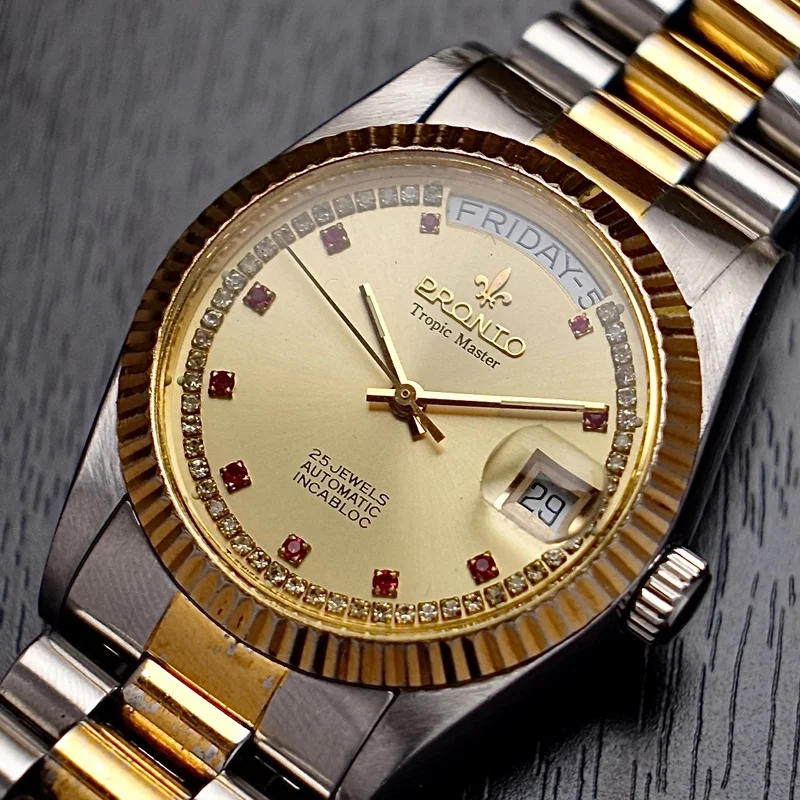 Thumb PRONTO Tropic Master String diamond ruby Automatic President