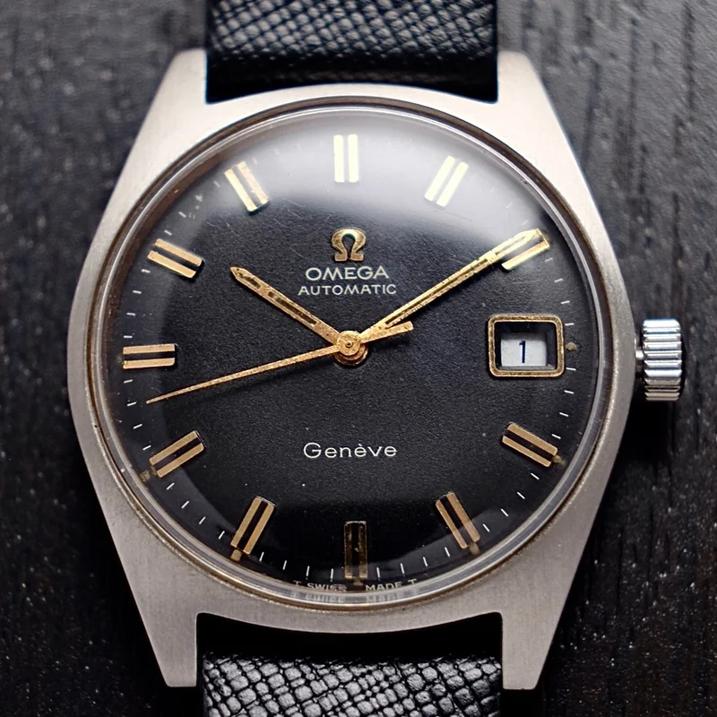 OMEGA Geneve Black dial 166.041 automatic 562