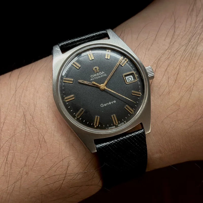 Thumb OMEGA Geneve Black dial 166.041 automatic 562