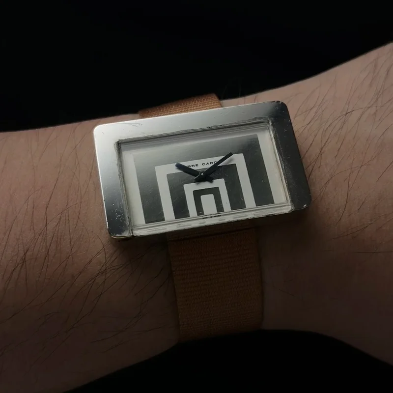 Thumb Pierre Cardin x Jaeger Espace big rectangular