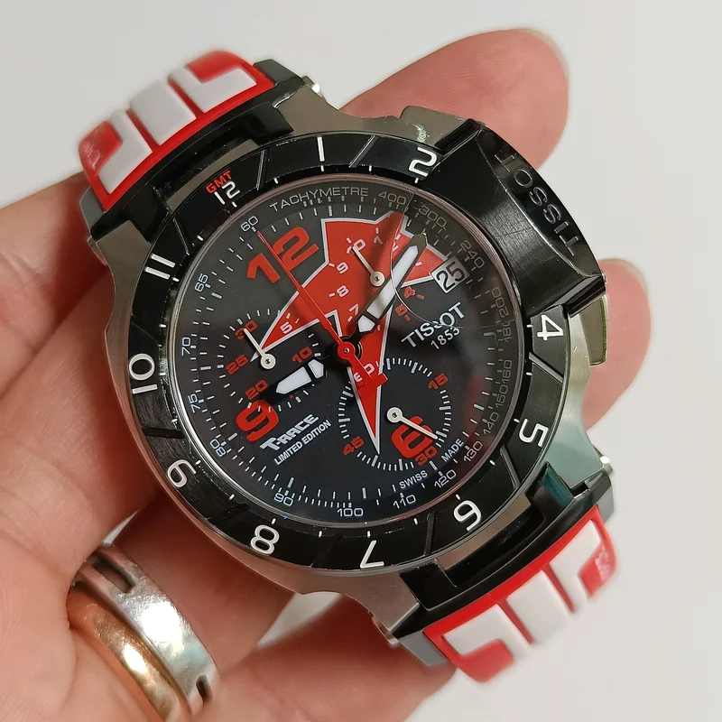 Thumb T-Race Quartz Red Rubber