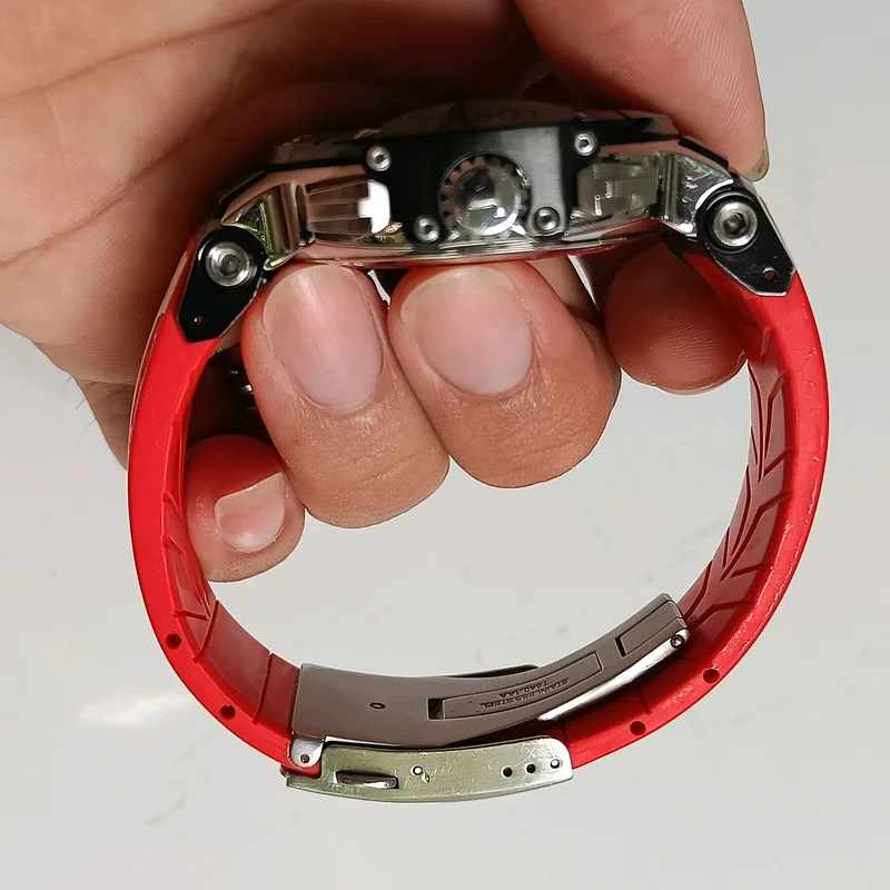 Thumb T-Race Quartz Red Rubber