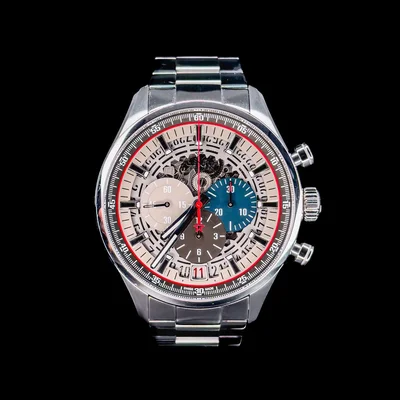 El Primero Chronomaster Skeleton 45 Stainless Steel / Bracelet