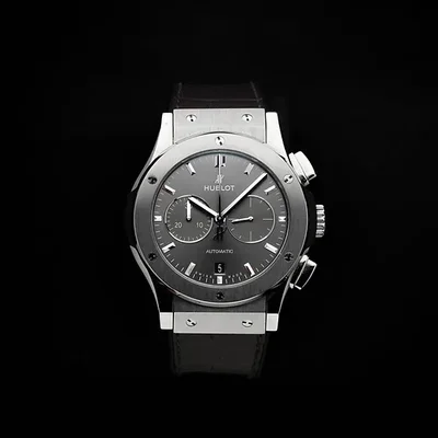 Classic Fusion 42 Racing Grey Chronograph Titanium