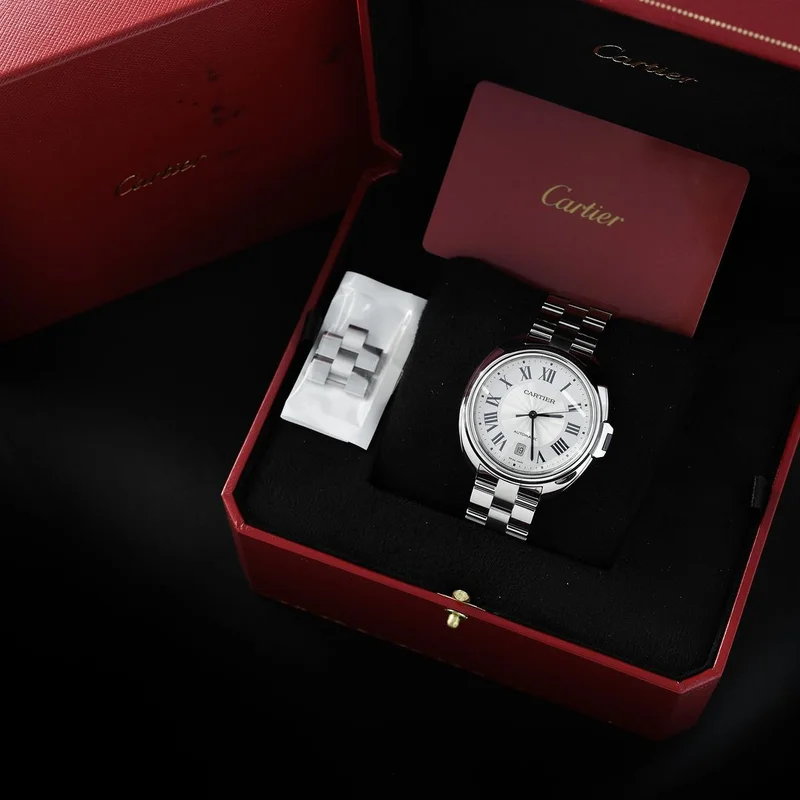 Thumb Clé de Cartier 40 Stainless Steel / Silver / Bracelet