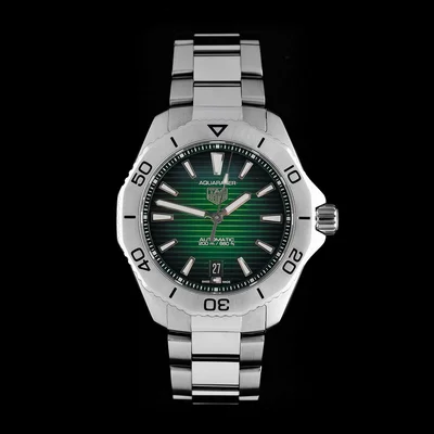 Aquaracer Professional 200 Automatic 40 Stainless Steel / Green