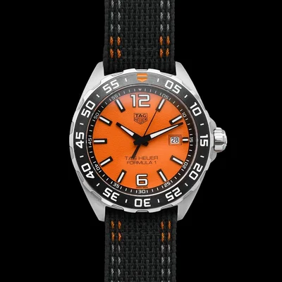 Formula 1 Quartz 43 Stainless Steel / Orange / Nato Strap