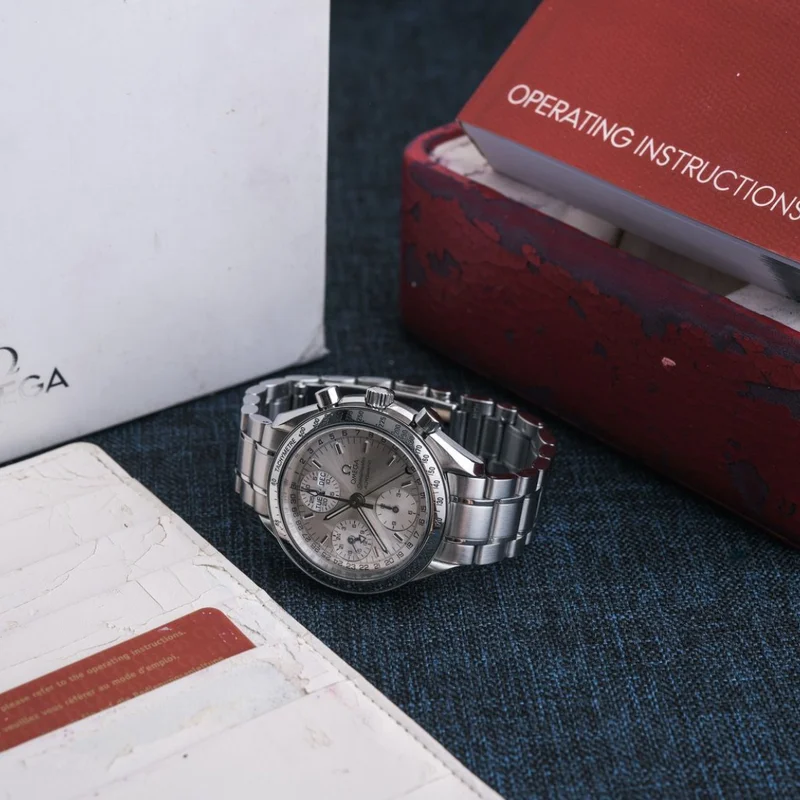 Thumb Speedmaster Day-Date 39 Stainless Steel / Silver / Bracelet