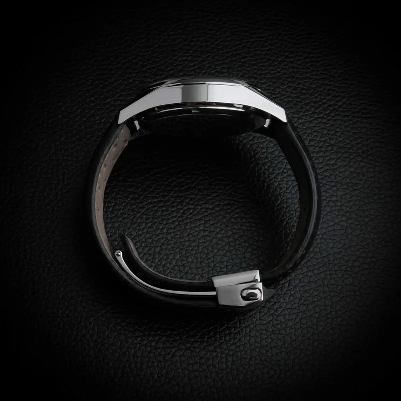 Thumb Carrera Calibre 6 39 Stainless Steel / Silver / Calf