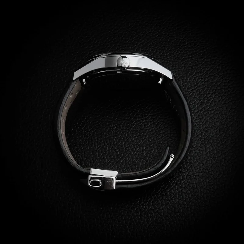 Thumb Carrera Calibre 6 39 Stainless Steel / Silver / Calf