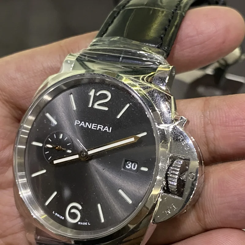 Thumb Luminor Due 42 3 Days Date Stainless Steel / Grey