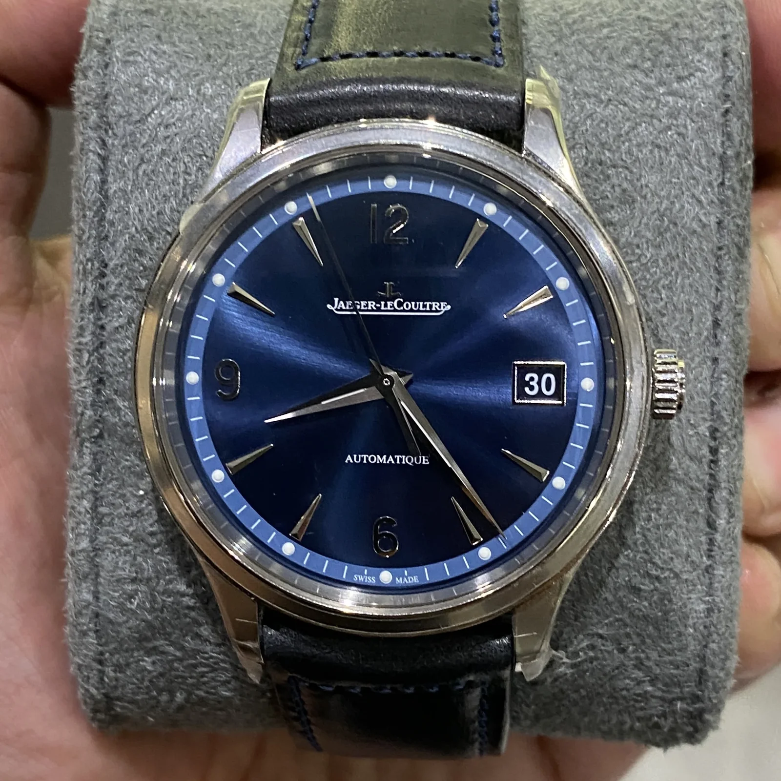 Master Control Date Stainless Steel / Blue