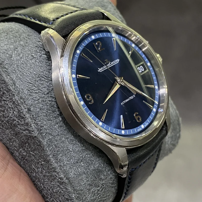 Thumb Master Control Date Stainless Steel / Blue