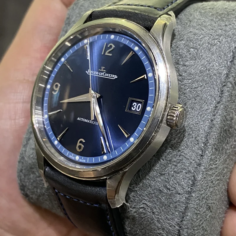 Thumb Master Control Date Stainless Steel / Blue