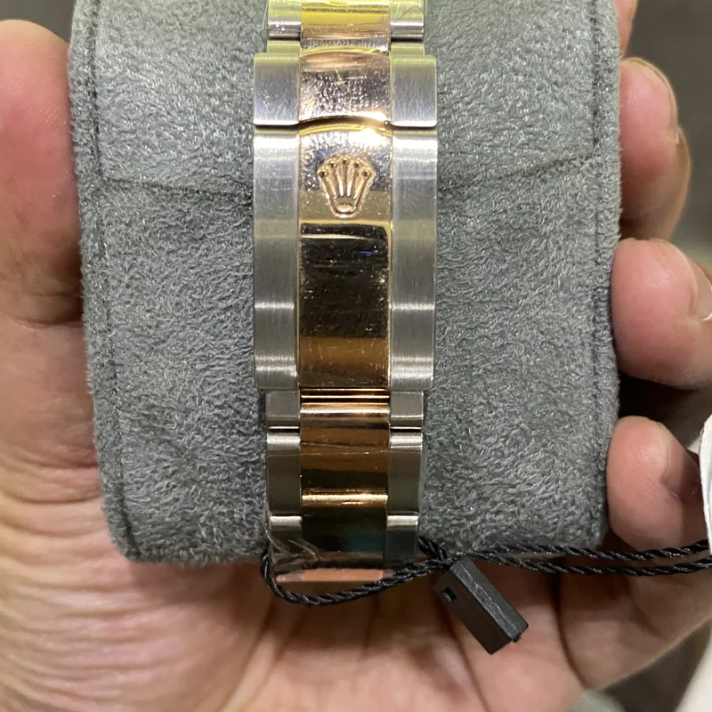 Thumb Datejust 41 Rolesor Everose Smooth / Oyster / MOP - Diamond