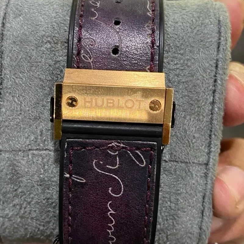 Thumb Classic Fusion 45 Chronograph Berluti Scritto Bordeaux