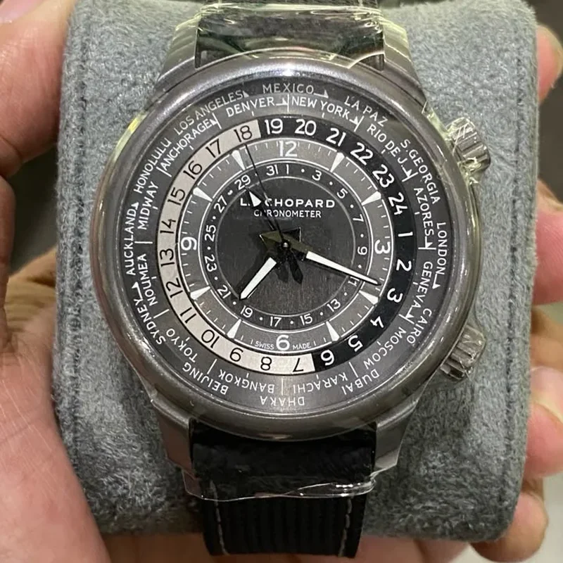 L.U.C Time Traveler One Black