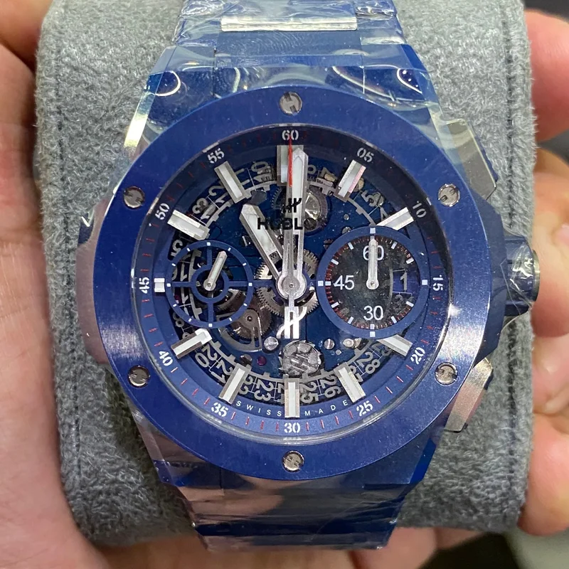 Big Bang Integrated Ceramic Blue Skeleton