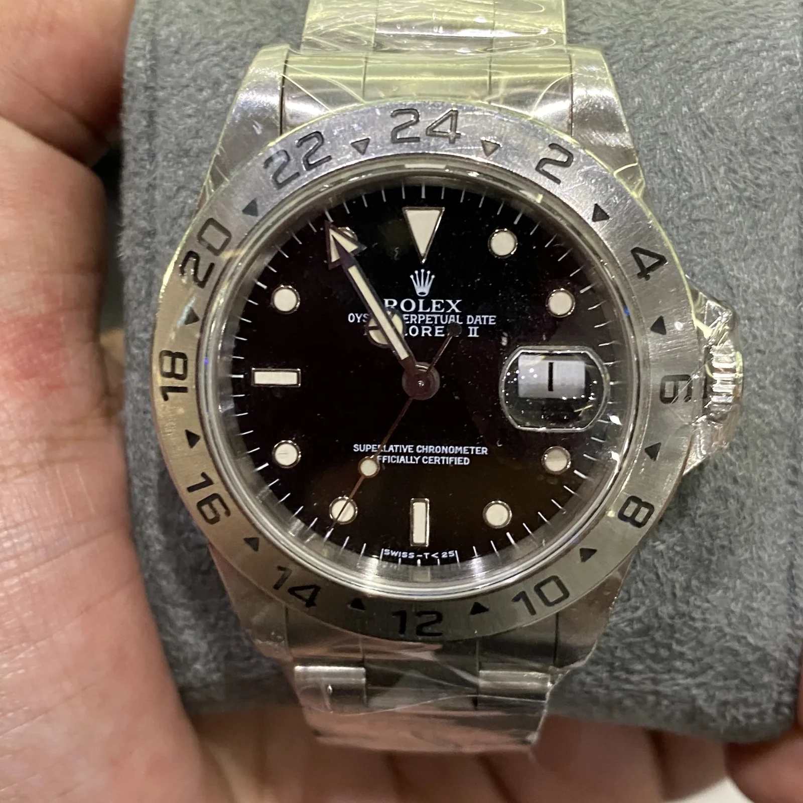 Explorer II Black Superluminova