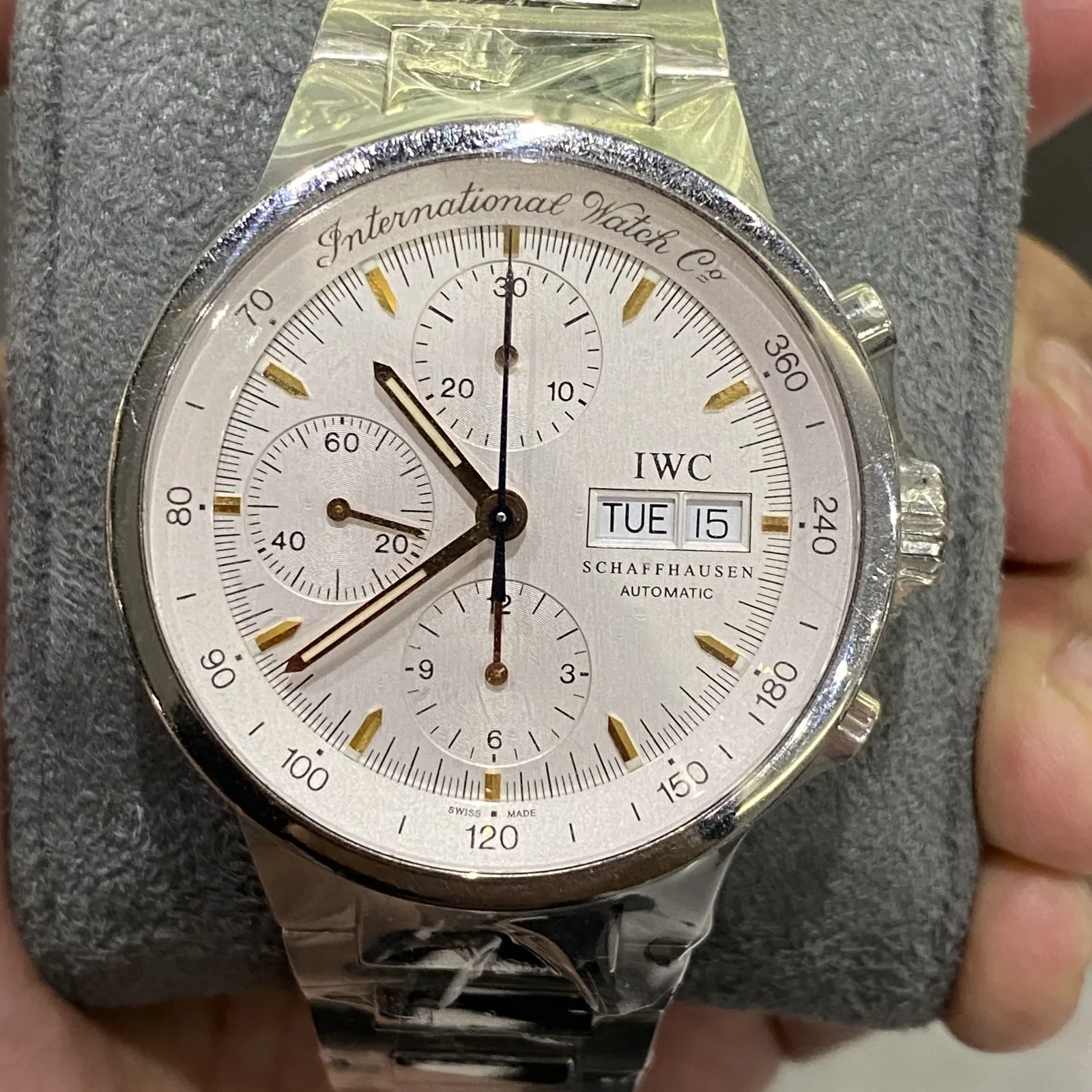 GST Chronograph Automatic Stainless Steel / Silver / English