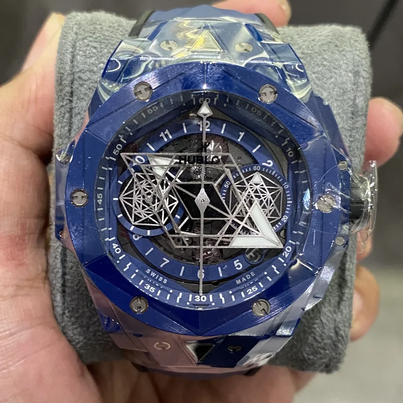 Big Bang Unico 45 Sang Bleu Ceramic