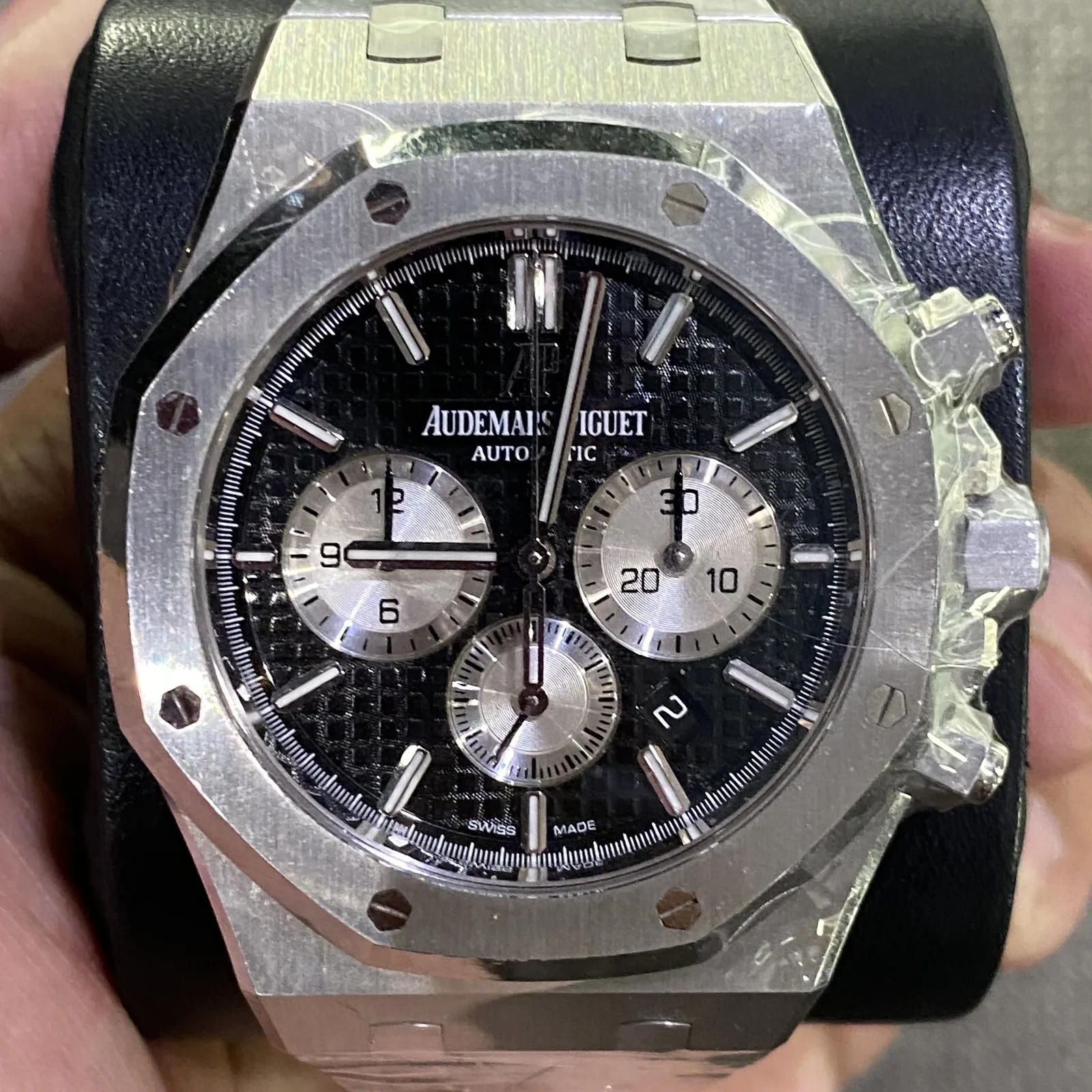 Royal Oak Chronograph 41 Stainless Steel / Black