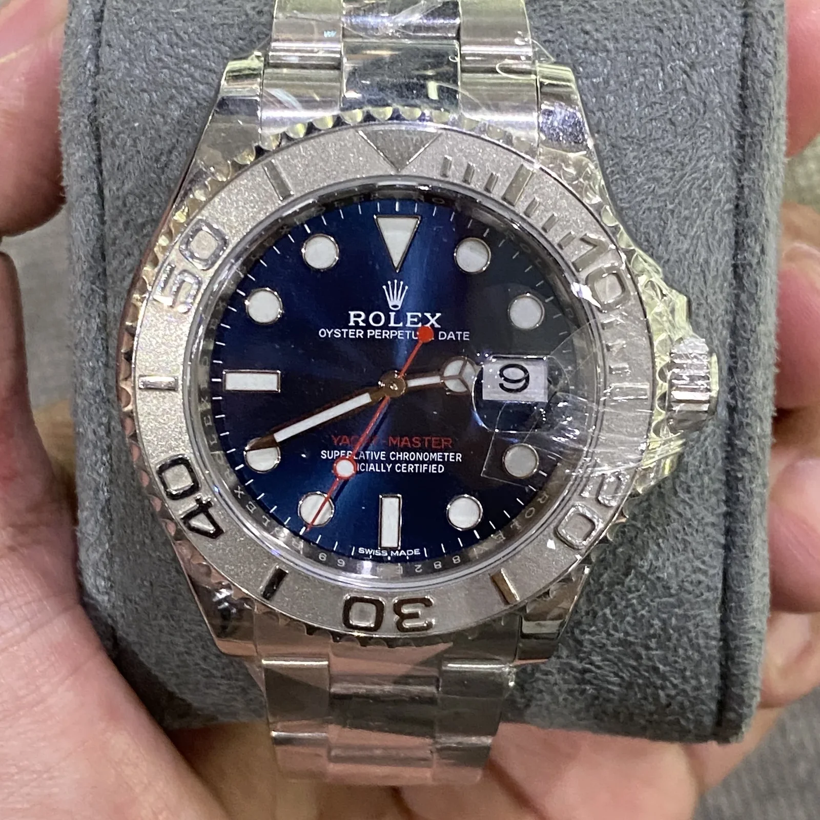 Yacht-Master 40 Rolesium / Blue