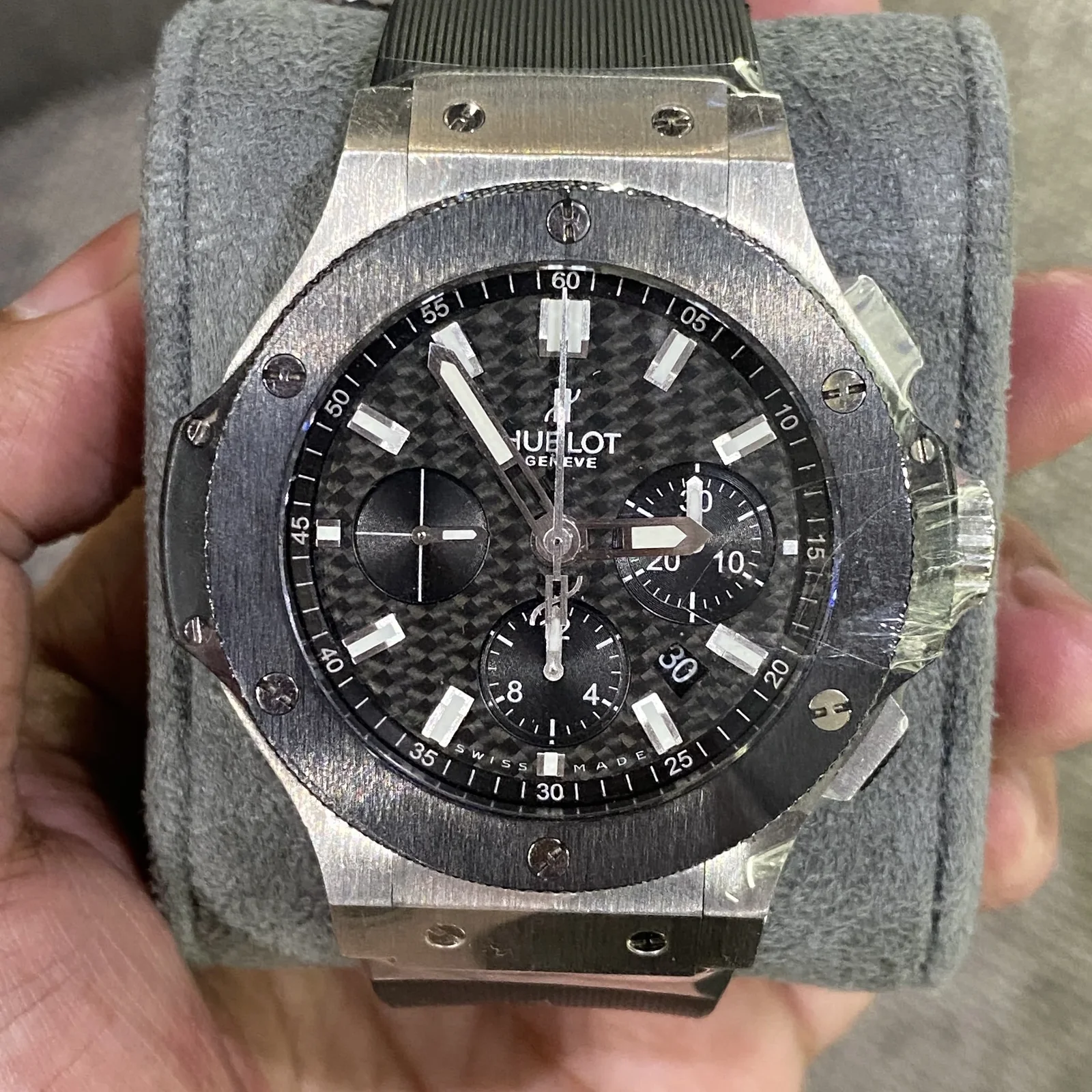 Big Bang 45 Stainless Steel / Ceramic / Black