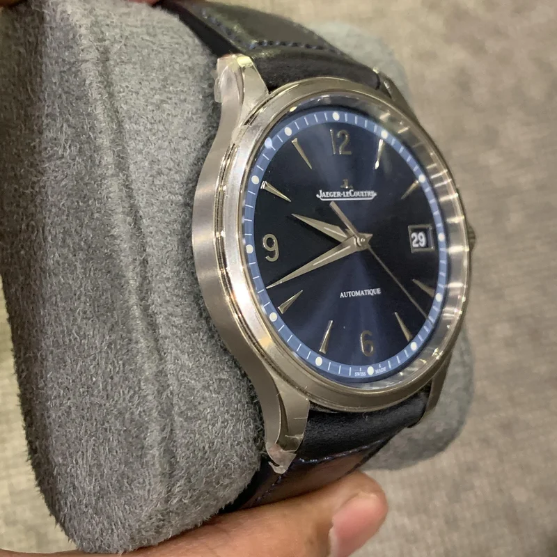 Thumb Master Control Date Stainless Steel / Blue