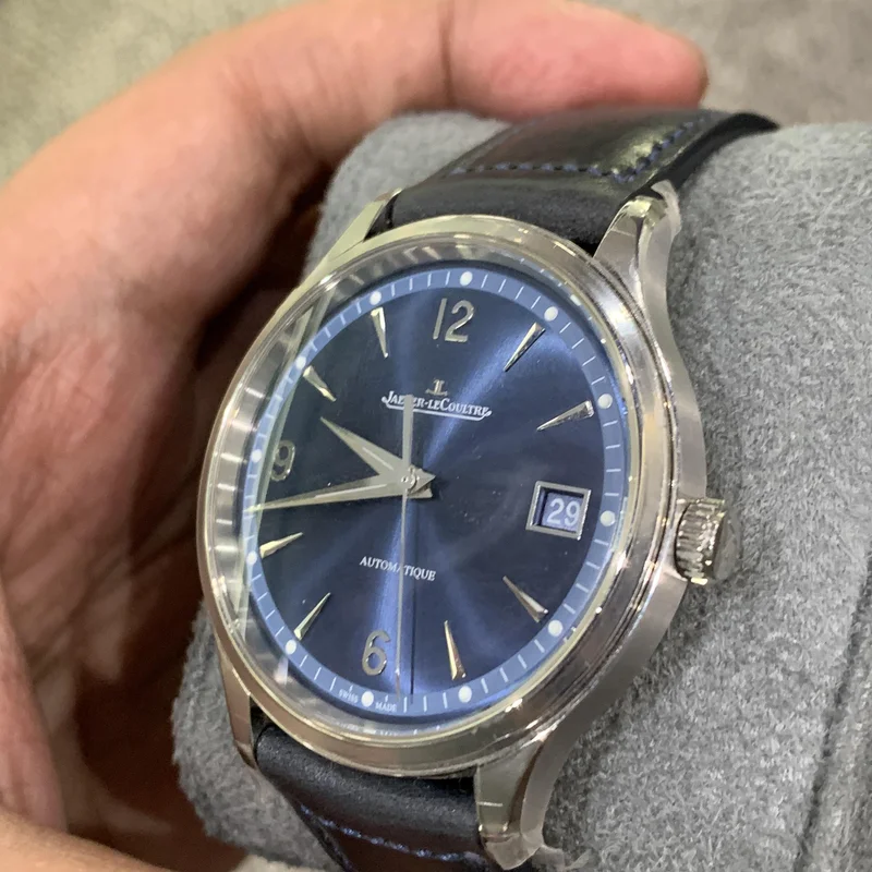 Thumb Master Control Date Stainless Steel / Blue