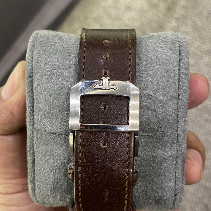 Thumb Polaris Chronograph WT Titanium / Blue / Calf