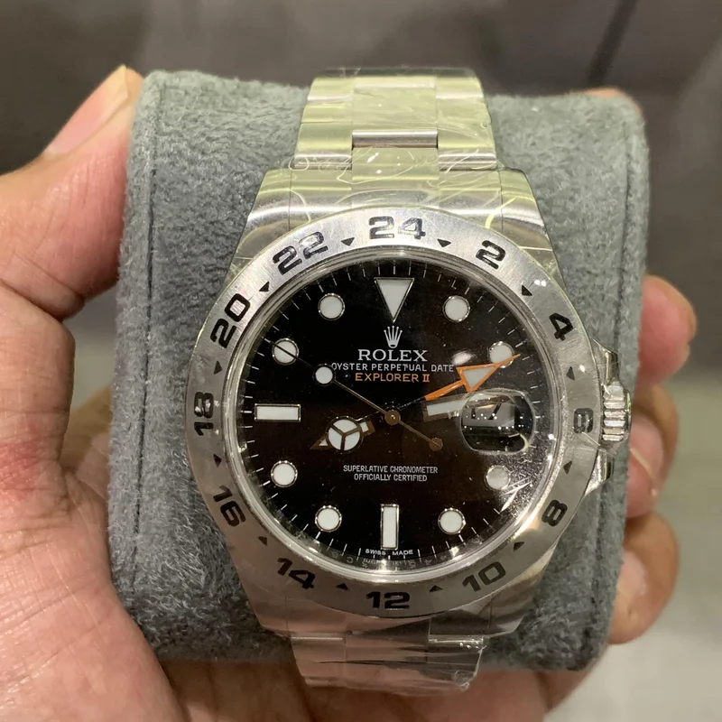 Explorer II Stainless Steel / Black