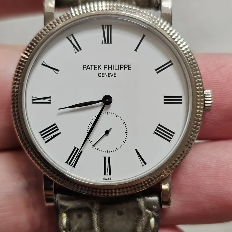 Calatrava 5119 White Gold / White