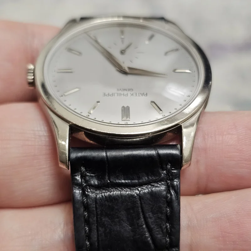 Thumb Calatrava 5196 White Gold / Silver