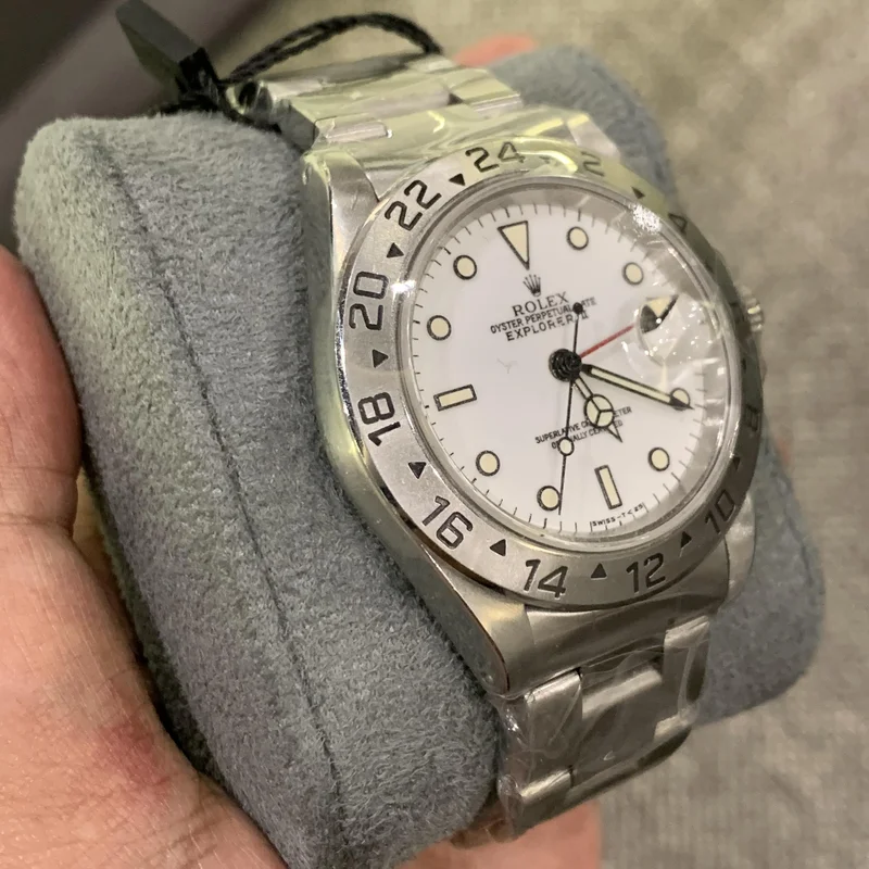 Thumb Explorer II White Tritium