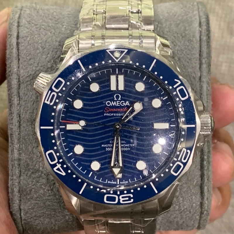 Seamaster Diver 300M Master Co-Axial 42 Stainless Steel / Blue / Bracelet