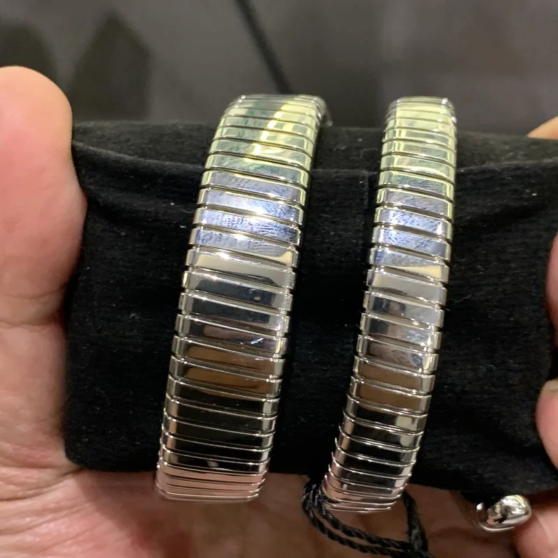 Thumb Serpenti Tubogas Silver Double Tour