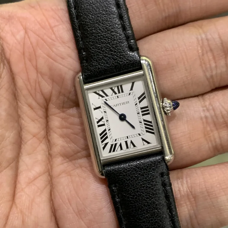 Thumb Tank Must Small Quartz Stainless Steel / Silver