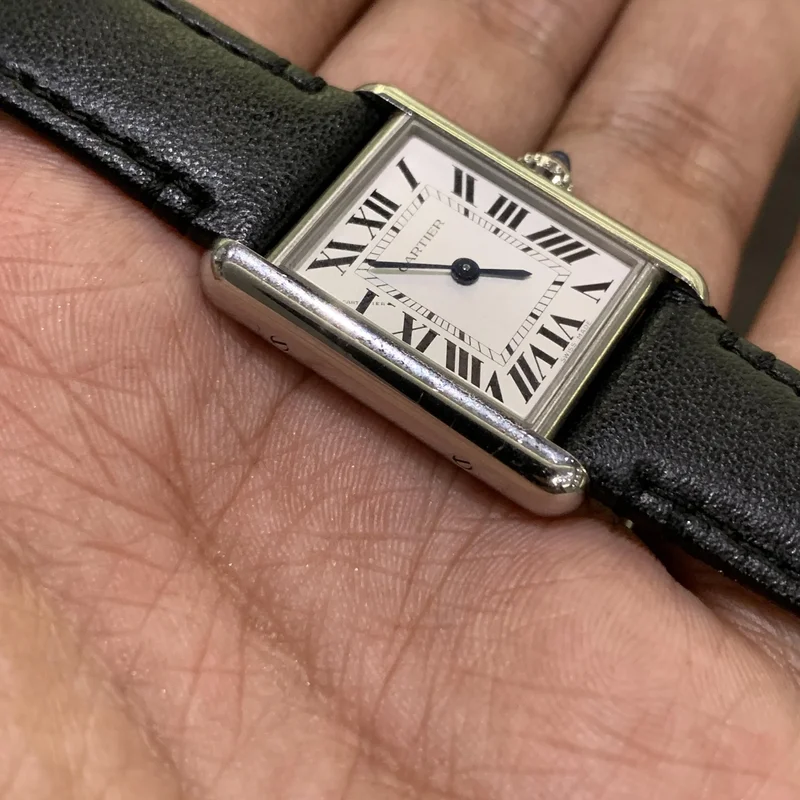 Thumb Tank Must Small Quartz Stainless Steel / Silver