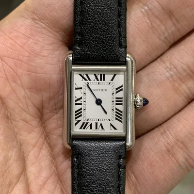 Tank Must Small Quartz Stainless Steel / Silver