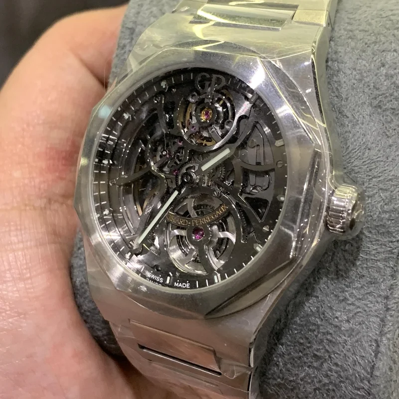 Thumb Laureato 42 Automatic Skeleton Stainless Steel / Bracelet