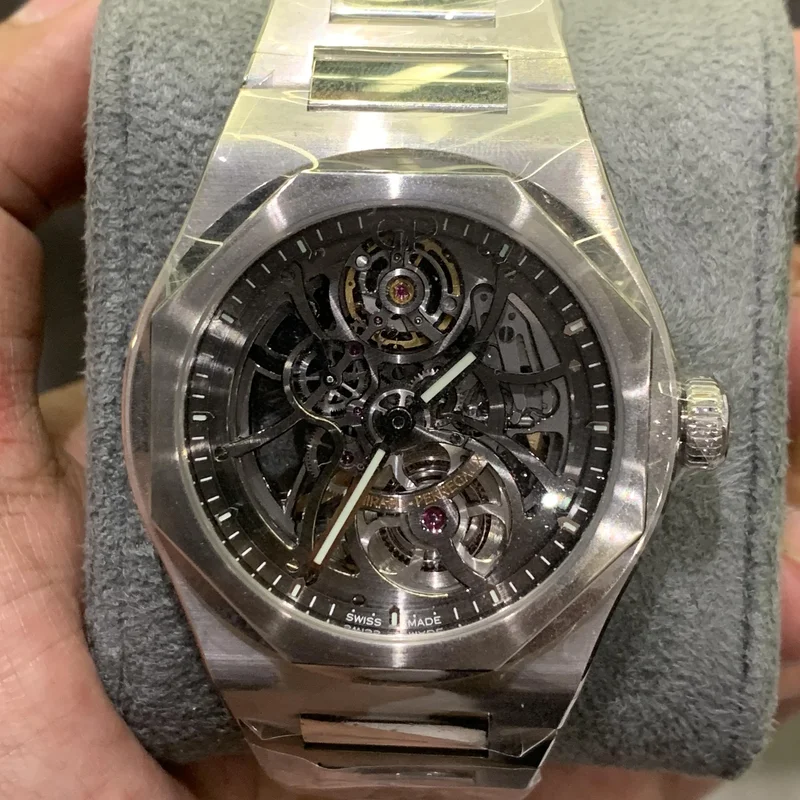 Laureato 42 Automatic Skeleton Stainless Steel / Bracelet