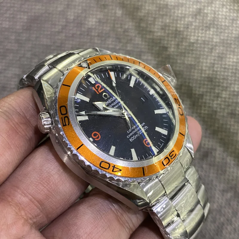 Thumb Seamaster Planet Ocean 600M Co-Axial 45.5 Stainless Steel / Orange / Bracelet
