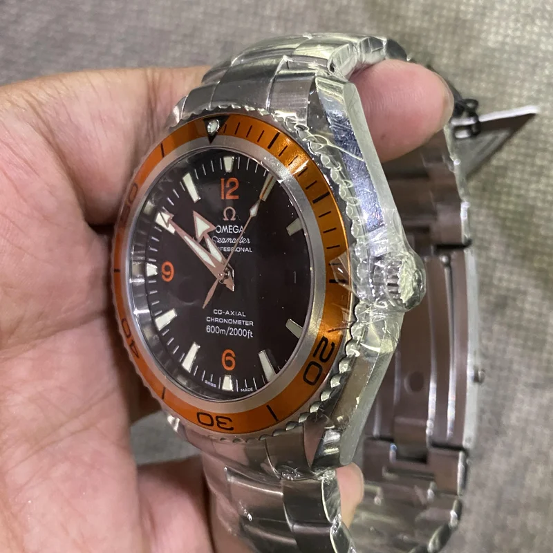 Thumb Seamaster Planet Ocean 600M Co-Axial 45.5 Stainless Steel / Orange / Bracelet